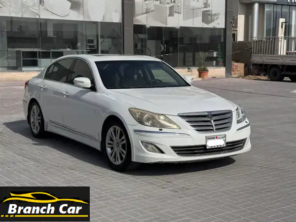 للبيع: هيونداي جينيسيس 2013 بيضاء | 121 ألف كم |...