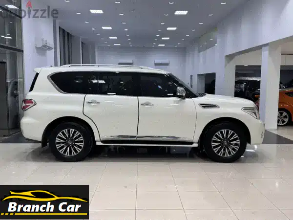 Nissan Patrol Platinum 2017 White