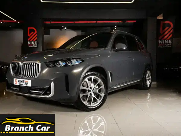 BMW X5 Xdrive 40i 2025: فخامة 5900 كم فقط | تقسيط متاح بدون حظر بيع