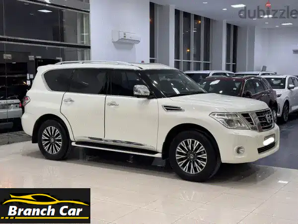 Nissan Patrol Platinum 2017 White