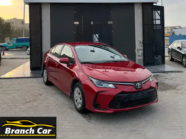 فرصة لا تعوض: تويوتا كورولا 2020 حمراء فئة أولى - مالك...