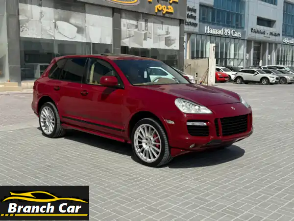 بورش كايين GTS 2008 حمراء - فخامة وأداء رياضي لا...