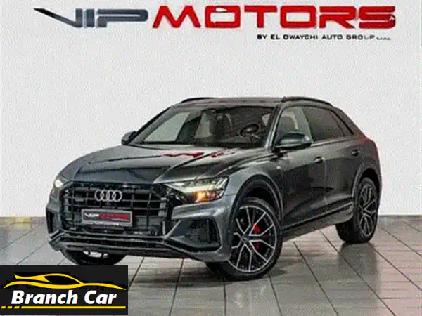 امتلك الفخامة والتميز: أودي Q8 S-line 2019 سوداء بالكامل (تقرير نظيف) - مواصفات كاملة