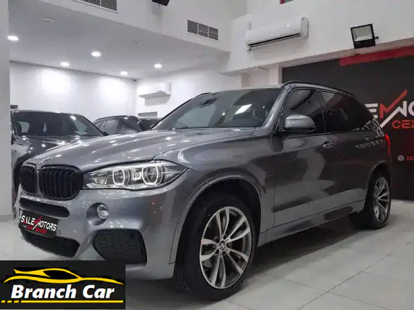 امتلك الفخامة والأداء: BMW X5 2018 رمادية بحالة...