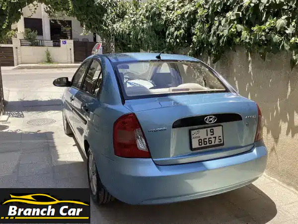 للبيع: هيونداي أكسنت 2009 - بحالة المصنع! كيلومترات قليلة، ترخيص طويل، أمان كامل.