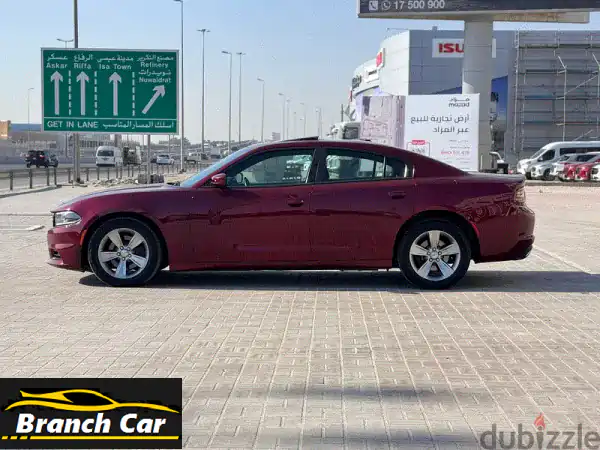 فرصة رائعة: دودج تشارجر SXT 2018 حمراء مميزة للبيع | مواصفات Mid Option كاملة | سعر قابل للتفاوض في البحرين