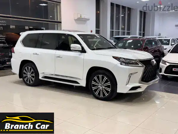 تجربة الفخامة المطلقة: لكزس LX 570 S 2019 بيضاء فل كامل...