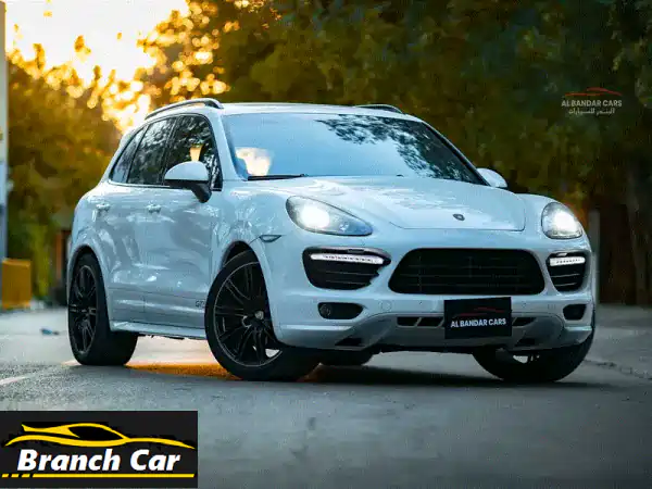 فرصة ذهبية: بورش كايين GTS 2013 بيضاء V8 - فخامة...