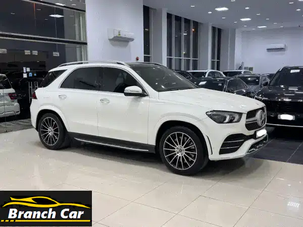 مرسيدس GLE 450 4MATIC 2023 أبيض - Premium Plus | فخامة وجاهزية تامة...