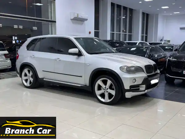 فرصة ذهبية: بي إم دبليو X5 موديل 2007 - فضي فاخر،...