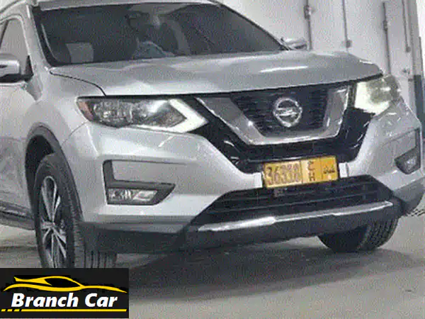 نيسان روغ 2018 SL أبيض كالثلج | فوريل | تمويل 0% دفعة مقدمة | الدبلوماسي للسيارات