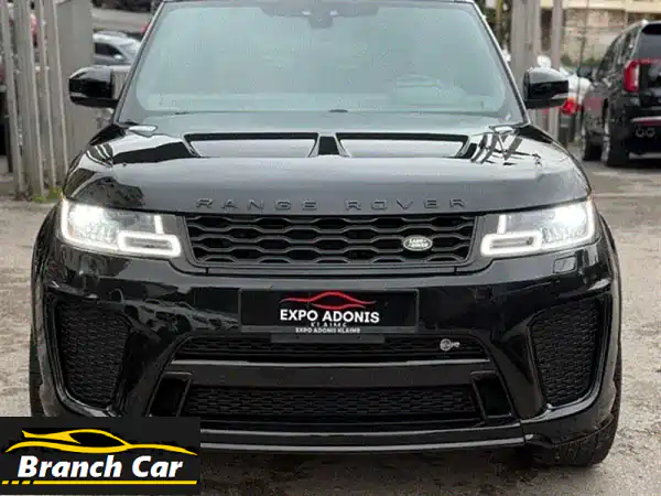 إمتلك الأسطورة: رنج روفر SVR 2018 سوداء - كارفاكس...