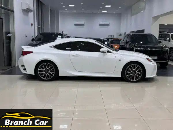 لا تفوت! لكزس RC 350 موديل 2015 أبيض لؤلؤي | كوبيه رياضية فاخرة للبيع في البحرين