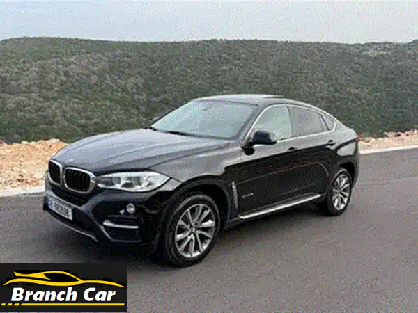 امتلك الفخامة والقوة: BMW X6 2016 M Package V8 فل كامل | نظافة فائقة للبيع