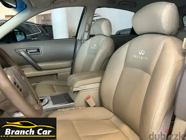 انفينيتي FX35 موديل 2006 للبيع في البحرين: فخامة، قوة، وصيانة وكالة بسعر لا يُعوّض!