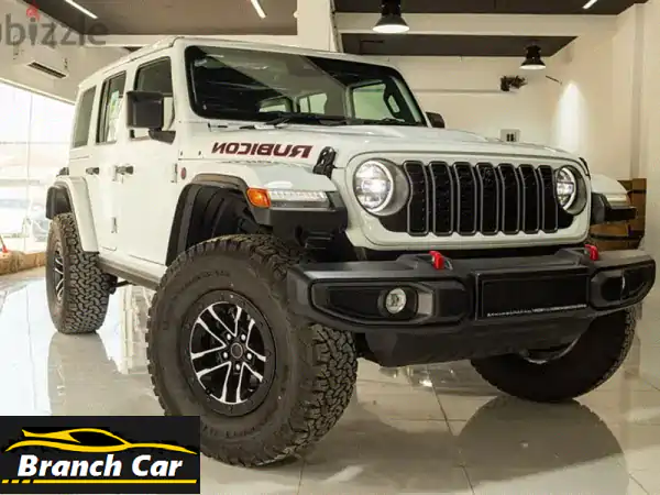 حصرياً: جيب رانجلر 2024 ريبكون 6 سلندر (الدفعة الأخيرة)...