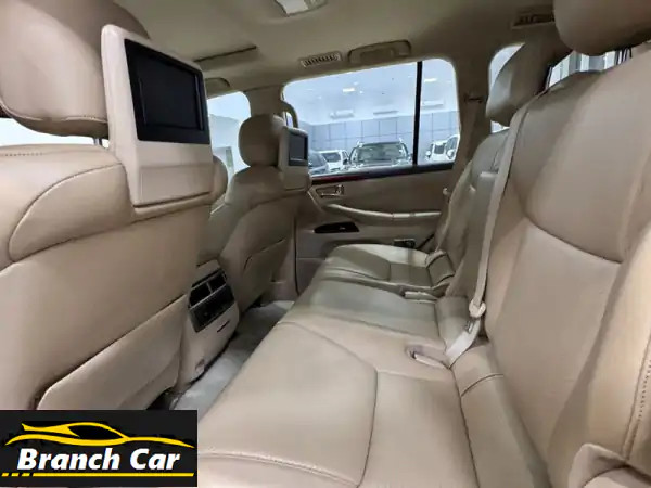 لكزس LX 570 موديل 2012 أبيض للبيع | فخامة كاملة وتأمين 2026 بالبحرين