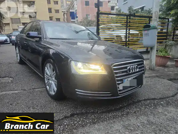 أودي A8 L كواترو 2013 | فخامة Kettaneh وصيانة الوكالة | V8 4.2L...