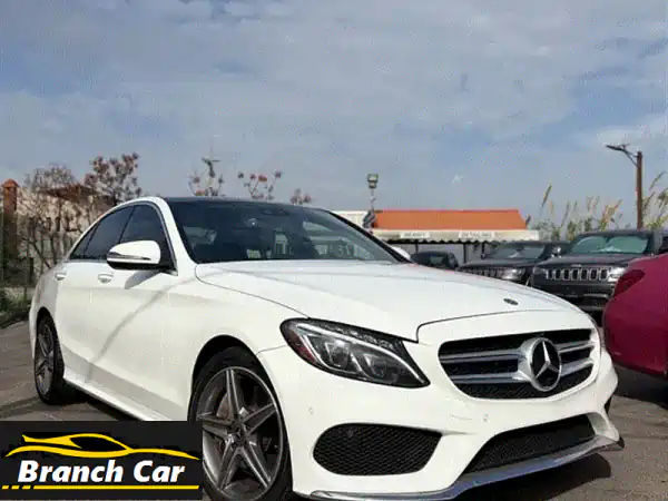 مرسيدس C-Class 2018 AMG | حالة وكالة، فحص نظيف | سقف بانوراما...