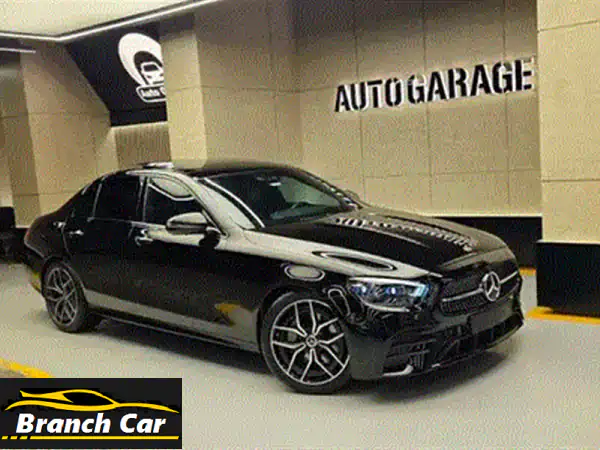مرسيدس E200 AMG Night Package 2021 للبيع - بحالة الزيرو | 30 ألف كم فقط | كاملة الكماليات