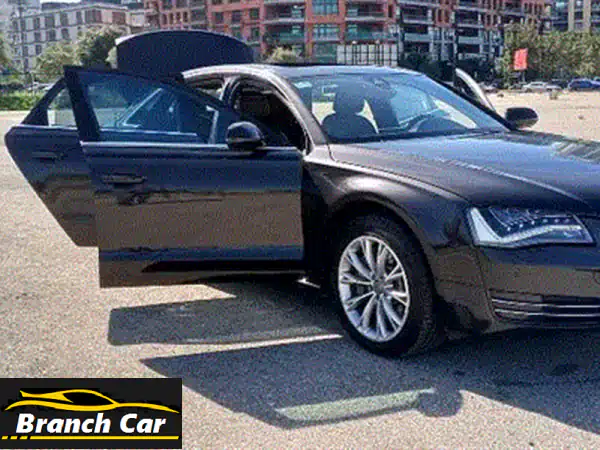 أودي A8 L كواترو 2013 | فخامة Kettaneh وصيانة الوكالة | V8 4.2L | حالة المعرض