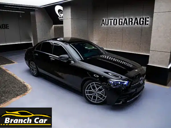 مرسيدس E200 AMG Night Package 2021 للبيع - بحالة الزيرو | 30 ألف...