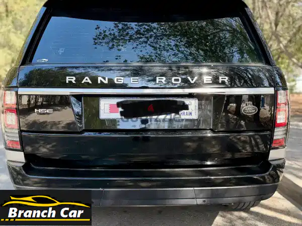 رانج روفر HSE 2014 أسود فخم للبيع | حالة ممتازة، تأمين شامل، إطارات جديدة | البحرين