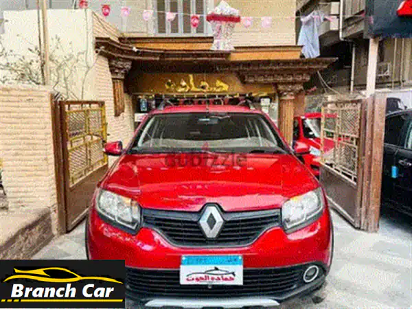 رينو سانديرو ستيب واي 2018: الأناقة الحمراء! أعلى فئة، أوتوماتيك، فبريكة بمعظمها - فرصتك لامتلاك سيارة عملية ومميزة!