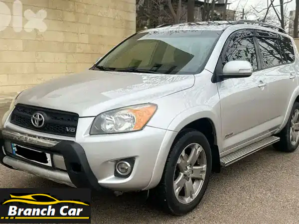 تويوتا راف 4 2010 سبورت V6 4x4: حالة الوكالة | فخامة وأداء...