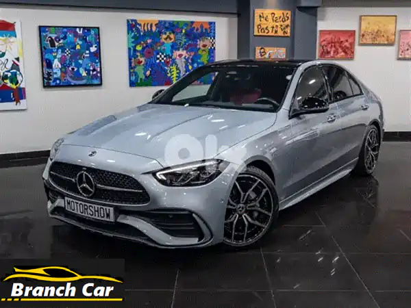 ⚡️ مرسيدس C300 شادو باكج 2022 - وارد الشركة - 20 ألف كم...