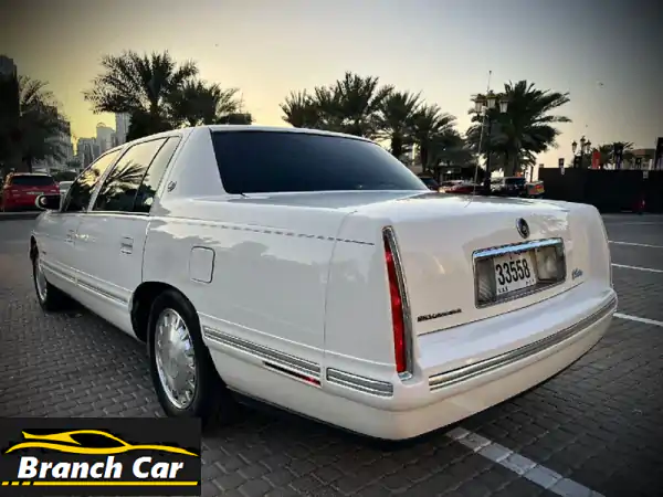 كاديلاك ديفيل 1999 الأيقونية: أبيض لؤلؤي، داخلي...