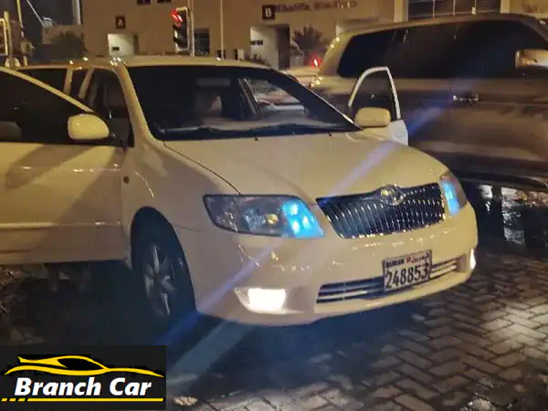 تويوتا كورولا 2005 للبيع: صبغ وكالة، نظافة فائقة، ومواصفات مثالية!