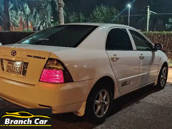 تويوتا كورولا 2005 للبيع: صبغ وكالة، نظافة...