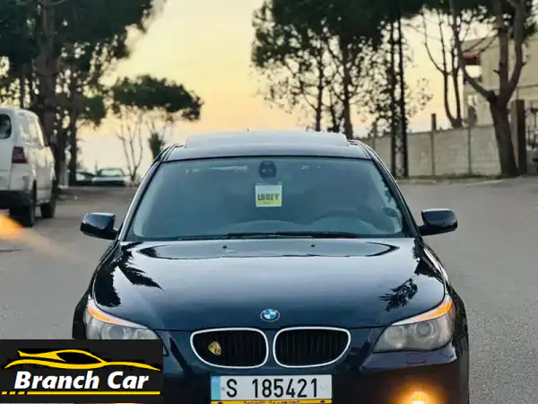 فرصة ذهبية: BMW E60 2005 الفاخرة - سيارة بيت بحالة...