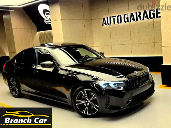 فرصة ذهبية: BMW 320i M Sport 2024 - بحالة الزيرو تمامًا...