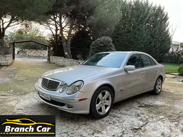 🌟 مرسيدس E-Class 2004 أصلية للبيع! فخامة لا تُقاوم بحالة ممتازة 🌟