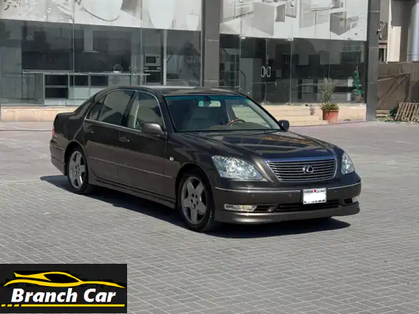 لكزس ls 430 موديل 2006 (لون بني). المسافة المقطوعة: 155,700...