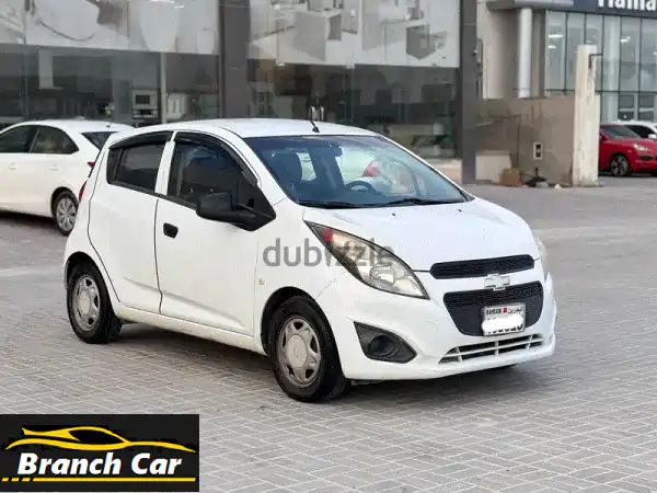 للبيع: شيفروليه سبارك 2015 بيضاء - اقتصادية،...