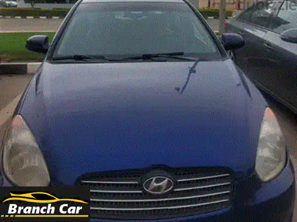 فرصة ذهبية! هيونداي أكسنت 2009 فابريكة دواخل | تكييف ثلاجة وفرش جلد