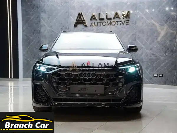 أودي Q8 2025 Sline Plus Black Package: استلام فوري، تقسيط ميسر...