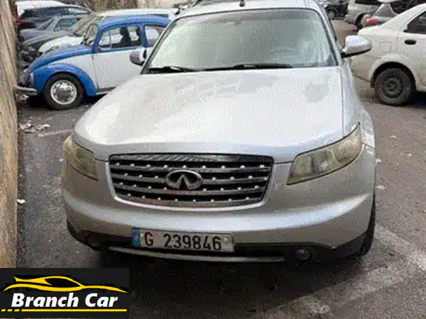 انفينيتي FX 2007 الفاخرة: نظافة الوكالة، رانج كامل، ومالك واحد!