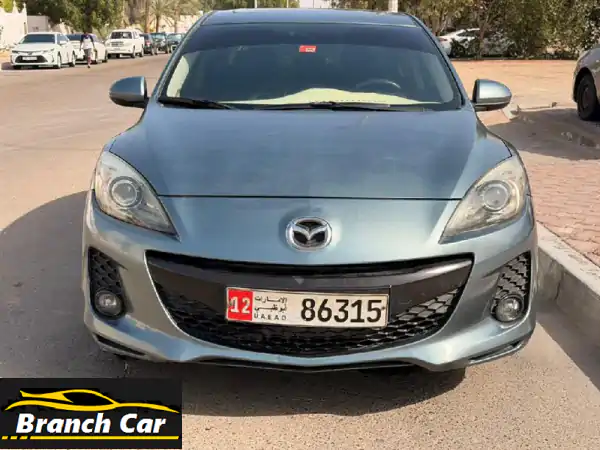 للبيع: مازدا 3 موديل 2012 - الفئة الكاملة بفتحة سقف!...