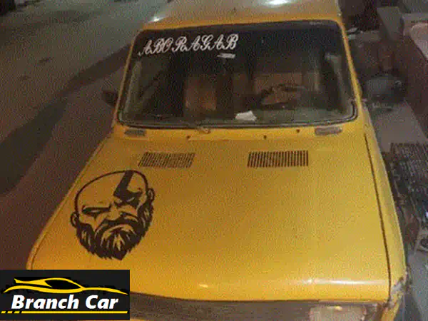 فرصة ذهبية! فيات 128 موديل 76 للبيع | فحص 2028 ورخصة سنة | جنوط سبور وكراسي لانوس | قابل للبدل (الشرقية)