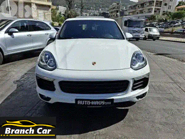 Porsche Cayenne Platinum Edition 2017 black on brown (clean carfax)