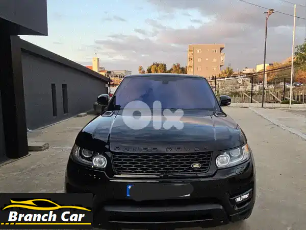 لاند روفر رينج روفر سبورت 2015 V8 سوبرتشارج 510 حصان...