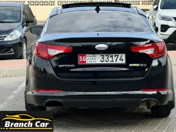 كيا أوبتيما للبيع في العين | فل أوبشن | حالة نظيفة جداً وجاهزة للانطلاق!