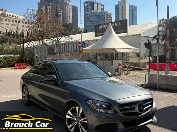 مرسيدس C300 موديل 2018 للبيع: فخامة ألمانية، فتحة سقف،...