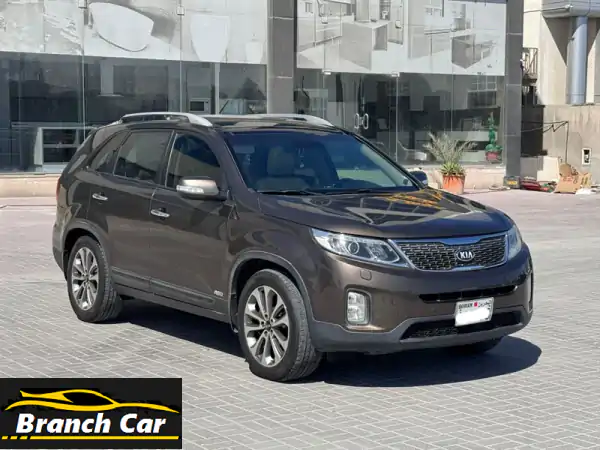 امتلك كيا سورينتو 2014 (بني) فل كامل 7 مقاعد بسعر مميز...