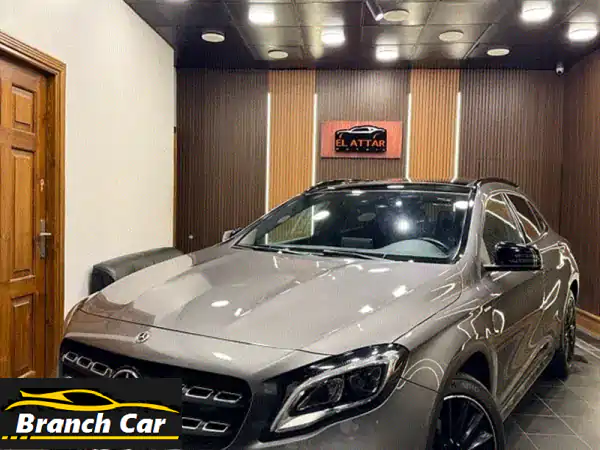 مرسيدس GLA 200 موديل 2020 - Black Edition رمادي - صيانة توكيل...
