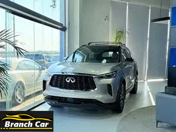 انفينيتي QX60 2023 ذهبي فاخرة | بحالة الوكالة | تمويل بدون دفعة - الدبلوماسي للسيارات
